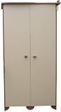 roba Hochschrank "Wicki" 2-trig, Dekor Buche/Vanille