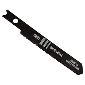 Milwaukee 48-42-0801 2-3 4-Inch Tungsten Carbide-Grit Jig Saw Blades by Milwaukee