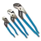 Tools & Hardware : Channellock 3 Piece 9-1/2-Inch, 6-1/2-Inch, and 12-Inch Tongue and Groove Plier Gift Set