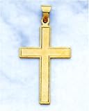 Large Cross In 14kt Gold