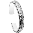 Handcrafted Sterling Silver Pattern Toe Ring
