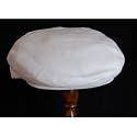 Borsalino Ivy Style Summer Cap - White Linen