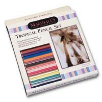 Marshalls Tropical Pencil Set, for Hand Coloring Black & White Prints