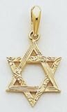 Jewish Star of David Charm - K533
