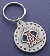 Los Angeles Angels Pewter Keychain