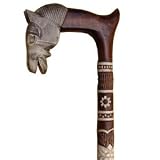 Carved Walking Stick - Horse