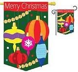 Merry Christmas Ornaments Garden Flag Indoor/outdoor 13.5 X 18