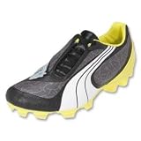 PUMA - PUMA v5.08 i FG KIDS (Dark Shadow/White/Black/Yellow)