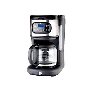 Ge 12-cup Digital Coffee Maker, Black