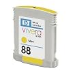 HP No. 88 Yellow Ink Cartridge with Vivera Ink For Officejet Pro K550 Series Printers 620 Page 1 x Yellow C9388AN#140