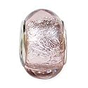 LovingtheBead &copy; 'Moonshine Shimmer' Murano Glass Slide-on & Slide-Off Bead Charm