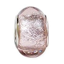 LovingtheBead © 'Moonshine Shimmer' Murano Glass Slide-on & Slide-Off Bead Charm