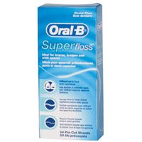 Oral-B Super Floss, Dental Floss, Original (50-count)