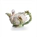 Franz Southern Splendor Swan Sculptured Porcelain Teapot