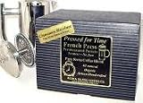 French Press Aloha Island Kona Coffee Cinnamon Hazelnut -15 Packets for 12 Ounce French Press