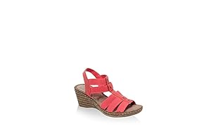 MARIELLA Sandalias de cuña (Coral)