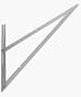 CH Hanson 34512 A-Square 3 x 4 x 5 Folding Layout Triangle Package
