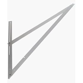 CH Hanson 34512 A-Square 3 x 4 x 5 Folding Layout Triangle Package