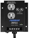 Furman MP-20 Power Relay Accessory, 20 Amp, Two Outlets, Remote Turn-on from Momentary or Maintained Contact Switches