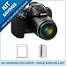 Nikon Coolpix P520 Digital Camera, Black - BUNDLE - with 16GB SDHC Memory Card, and Camera Pouch