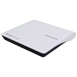 Samsung Slim Portable External DVD Writer USB (8x DVD / 24x CD) White SE-208DB