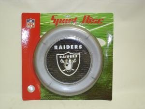 NEW Oakland Raiders Sport Disc NFL Frisbee Dog Toy