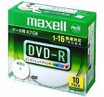 maxell �f�[�^�p1-16�{D�uD-R4.7GB�v�����^�u��10���p�b�N1�����P�[�X��DR47WPD.S1P10S A