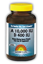 Vitamin A & D 10,000/400 IU - 100 - Softgel