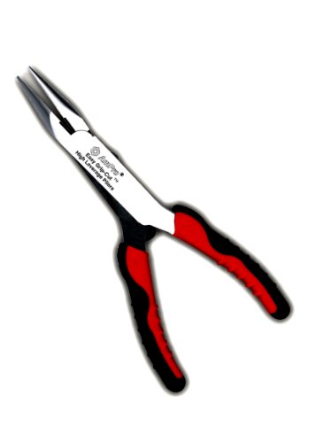 Ampro T19242 9-Inch High Leverage Long Nose Pliers On Sale