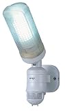 ライテックス(RITEX) 防雨センサーライトM 蛍光灯12W(インバータ内臓型) グレー M-2500