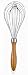 Cuisipro Bamboo Handle 12 Balloon Whisk, Caramel