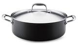 Anolon Titanium Non Stick Dishwasher Safe 8-Quart Wide Stockpot with Lid