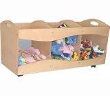 KidKraft See Thru Bins-Natural