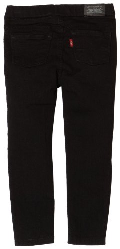 Levi's Girls 2-6x 2498 Let's Go Jegging Jean, Onyx, 4R