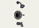 Delta T14478-RBLHP Leland Pressure Balanced Tub/Shower Trim, Venetian Bronze