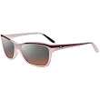 Oakley Confront Women's Lifestyle Designer Sunglasses w/ Free B&F Heart Sticker - Raspberry Milk/G40 Black Gradient