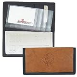 Florida Panthers Leather/Nylon Embossed Checkbook Cover
