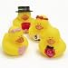 12 VALENTINE Rubber DUCKS/Duckies/PARTY FAVORS/Happy Valentine's DAY/HEARTS/Sweetheart/Love/DOZEN