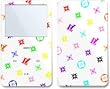 Fashion White - Apple iPod video 30GB/ 60GB/ 80GB Skin Decals - Faceplate Stickers
