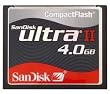 Sandisk CompactFlash Speicherkarte 4096 MB Ultra II (Lose Verpackt)