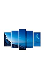 Wall Decor Fotocuadro 5 Piezas Pirámide Moonsky