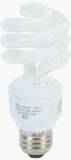 GE Lighting 15516 FLE20HT3/2/SW/CD Compact Fluorescent Spiral Bulb