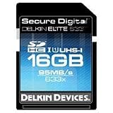 Delkin 16GB Elite SDHC 633X Ush-I Memory Card