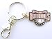 Washington National Keychain with clip
