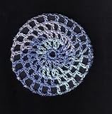 Ocean Multi Classic Crocheted Hair Bun Cover- LARGE
