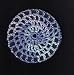 Ocean Multi Classic Crocheted Hair Bun Cover- LARGE