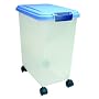Iris MP-8-BLU Airtight Pet Food Container, Blue, 30 Quarts
