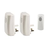 Doorman Wireless Twin 35m Plug-In Chime Kit (WFPC875M)by Novar ED&S