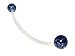 Maternity Piercings Dark Glitter Sports or Pregnancy Flexible Belly Ring