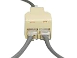 Produkt-Bild: Tinxi RJ45 Lan 1 auf 2 Kupplung Netzwerk Adapter Verteiler